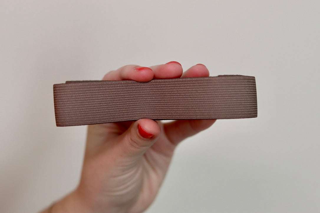 1" Tan Hat Band