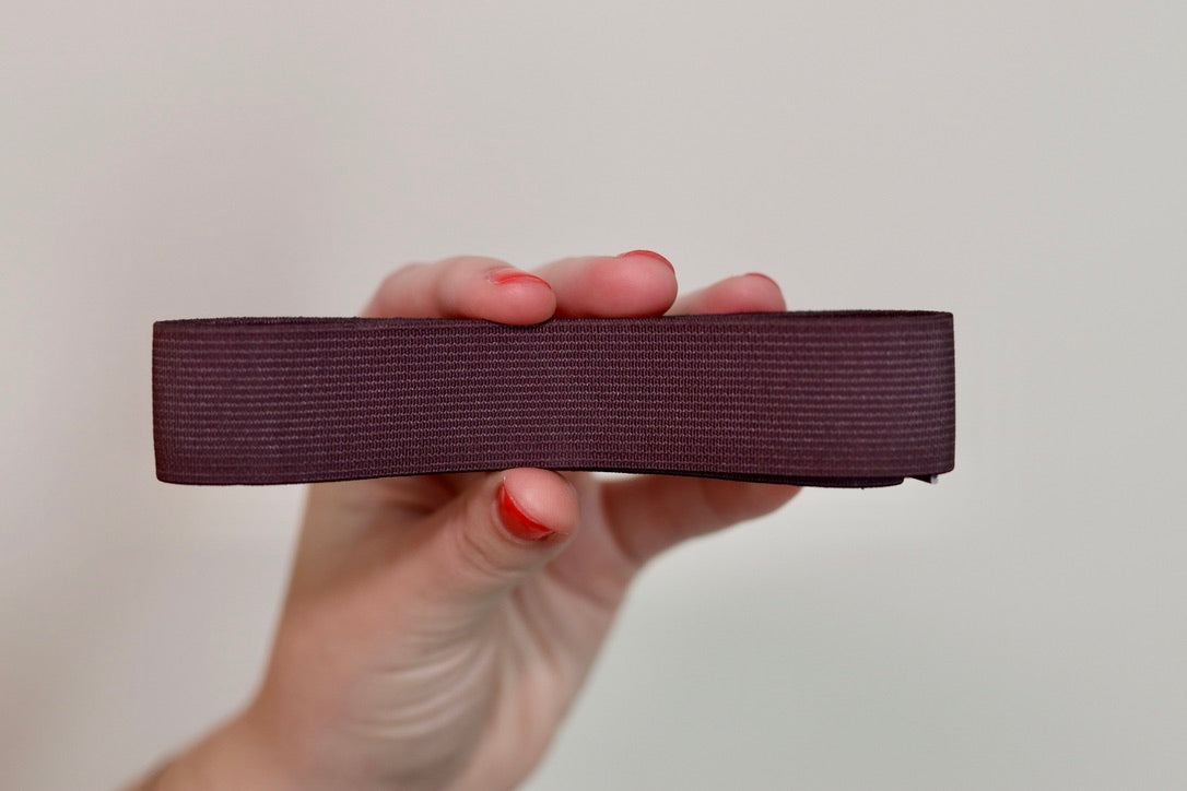 1" Brown Hat Band