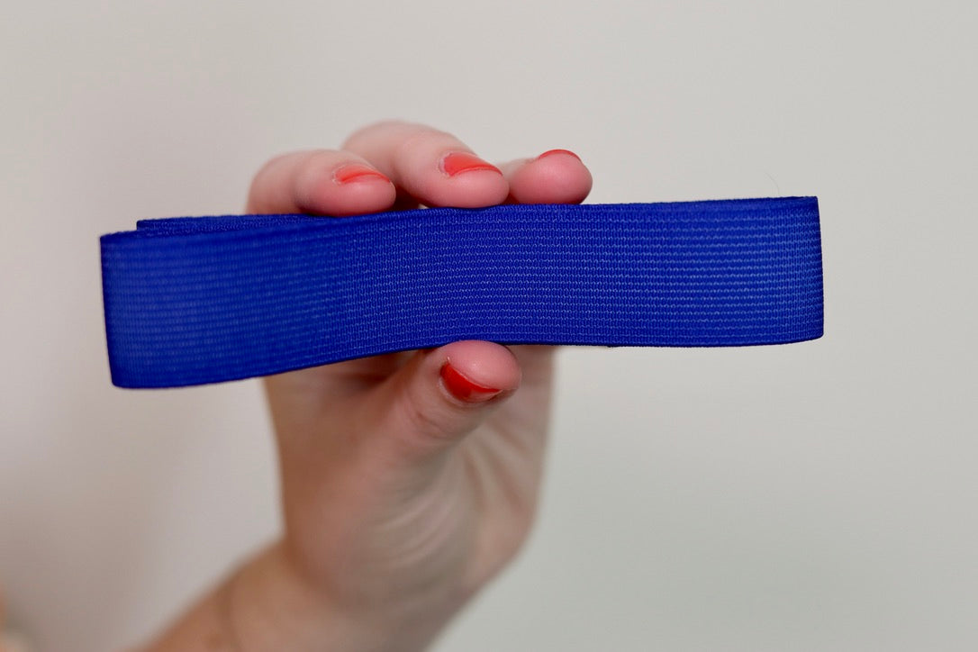 1" Royal Blue Hat Band