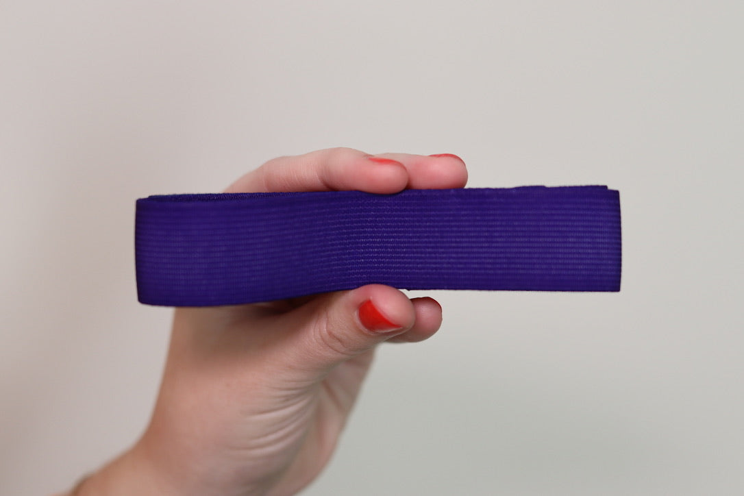 1" Purple Hat Band