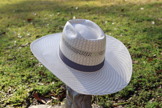 1" Gray Hat Band