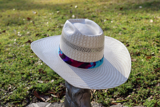 1" Wicked Purple Hat Band