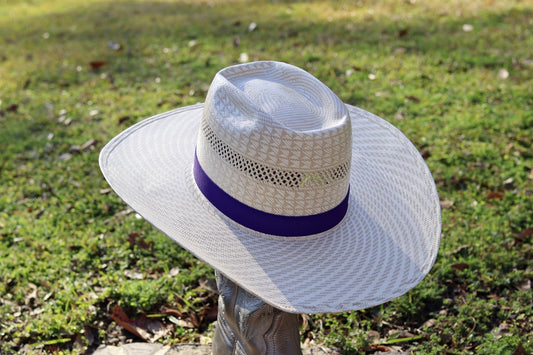 1" Purple Hat Band
